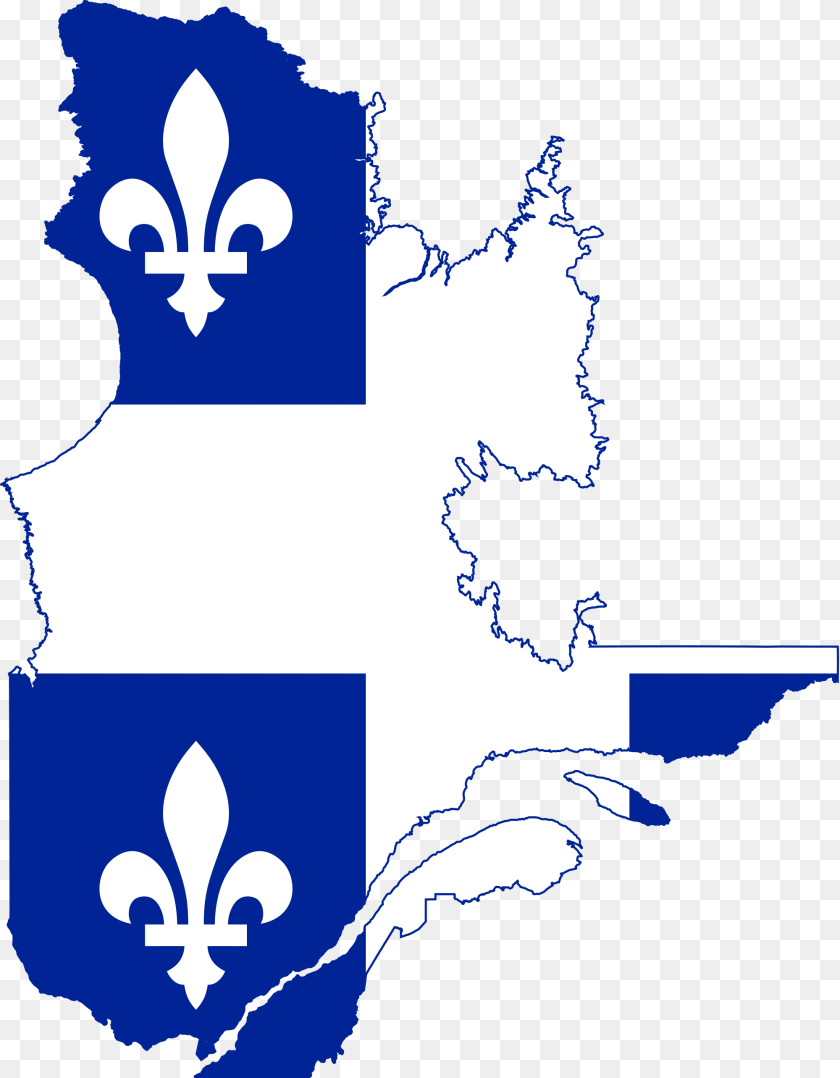 Flag Map Of Quebec, Logo, Stencil, Cross, Symbol Sticker PNG