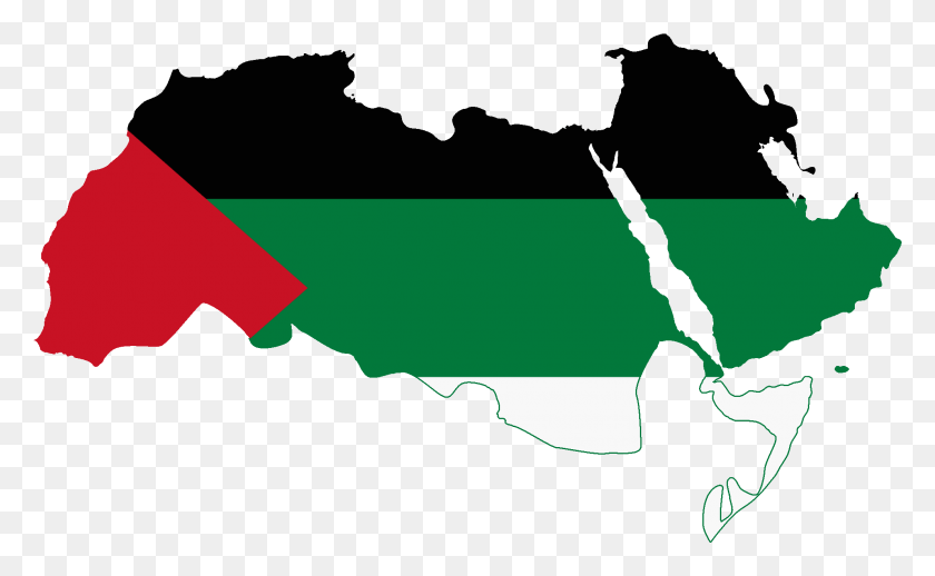 1984x1167 Флаг Карта Арабского Языка Карта Арабского Мира Пустая, Человек, Человек Hd Png Скачать