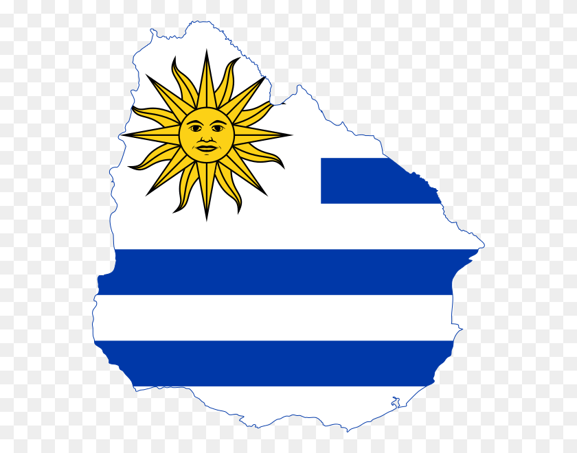 572x600 Flag Map Of Uruguay Palacio Legislativo, Symbol, Logo, Trademark HD PNG Download