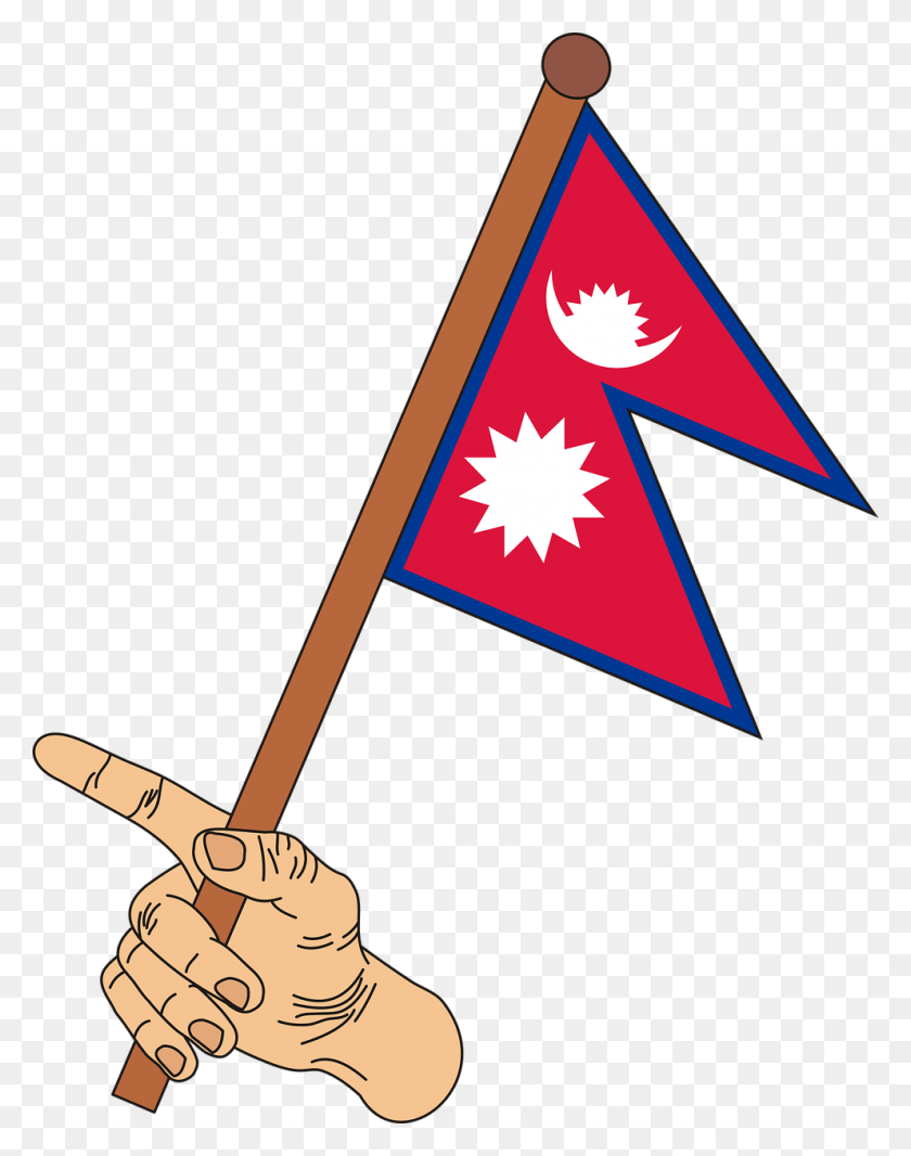 992x1280 Flag Nepal The Flag Of Nepal Flag Of Nepal, Symbol, Triangle, Shovel HD PNG Download