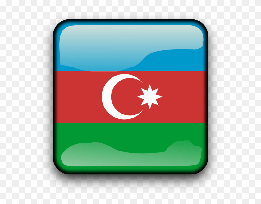 597x596 Flag Of Azerbaijan Azerbaijan Soviet Socialist Republic Azerbaijan Flag Square, First Aid, Text, Word HD PNG Download