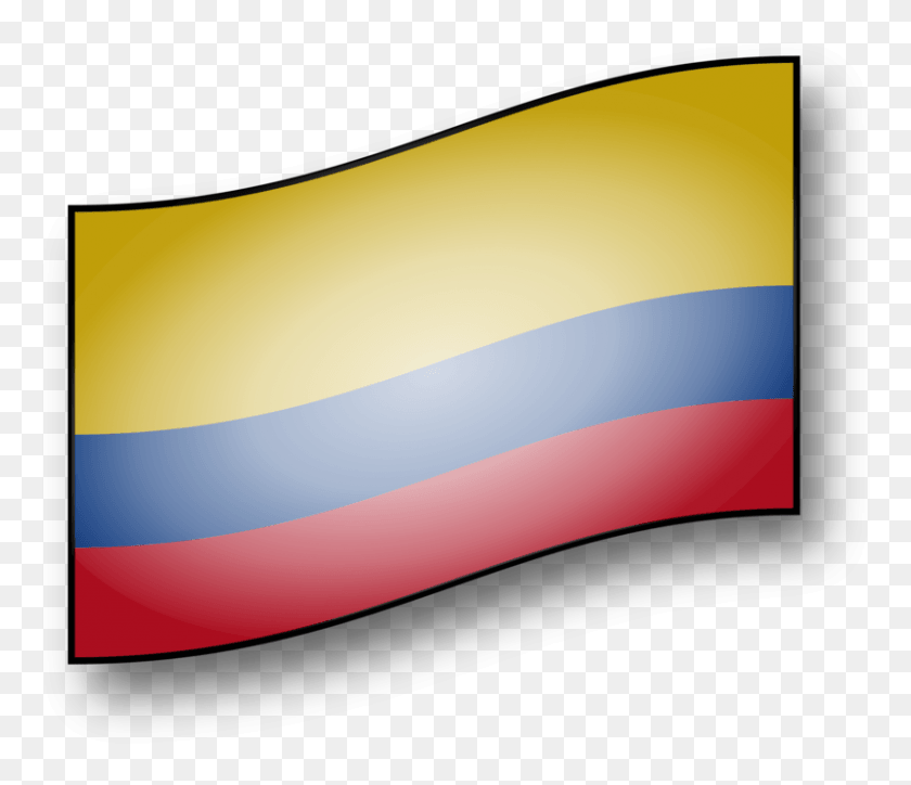 806x687 Flag Of British Columbia Flag Of Colombia Computer Flag, Sweets, Food, Confectionery HD PNG Download
