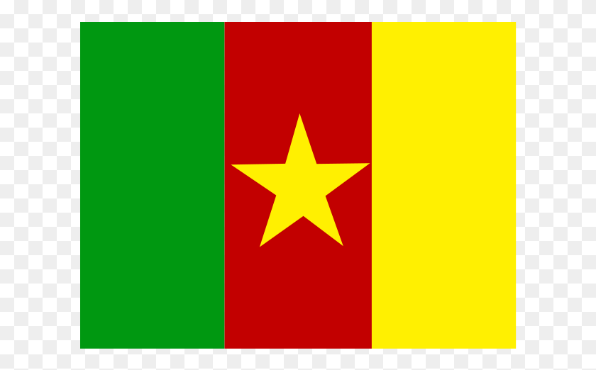 616x462 Flag Of Cameroon Logo Transparent Flag, Symbol, Star Symbol, American Flag HD PNG Download