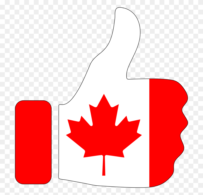 716x750 Bandera De Canadá Png / Bandera De Canadá Png