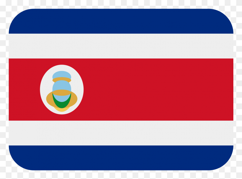 2049x1481 Флаг Коста-Рики Бандера Де Коста-Рика Emoji, Символ, Логотип, Товарный Знак Hd Png Скачать
