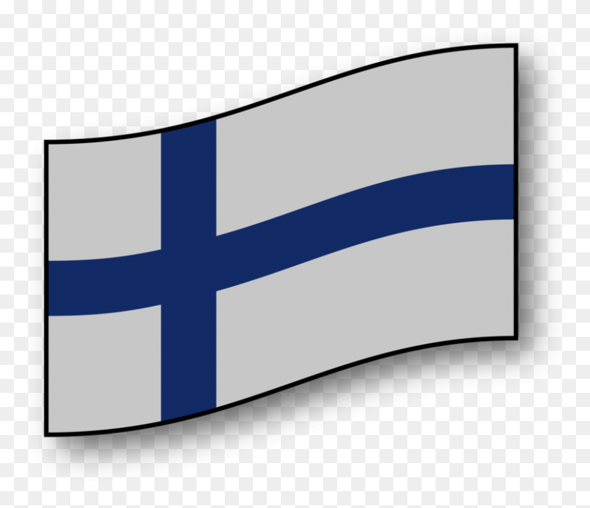 806x687 Flag Of Finland National Flag Christian Flag Finland Flag Clipart, Business Card, Paper, Text HD PNG Download