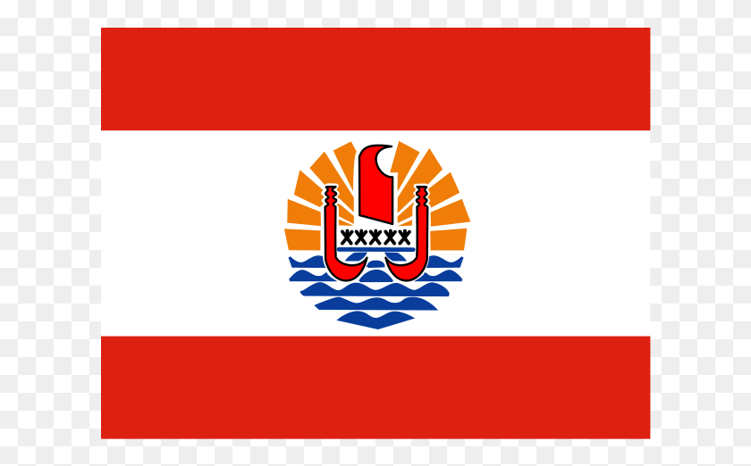 616x462 Flag Of French Polynesia Logo Transparent Tahiti Flag, Symbol, American Flag HD PNG Download