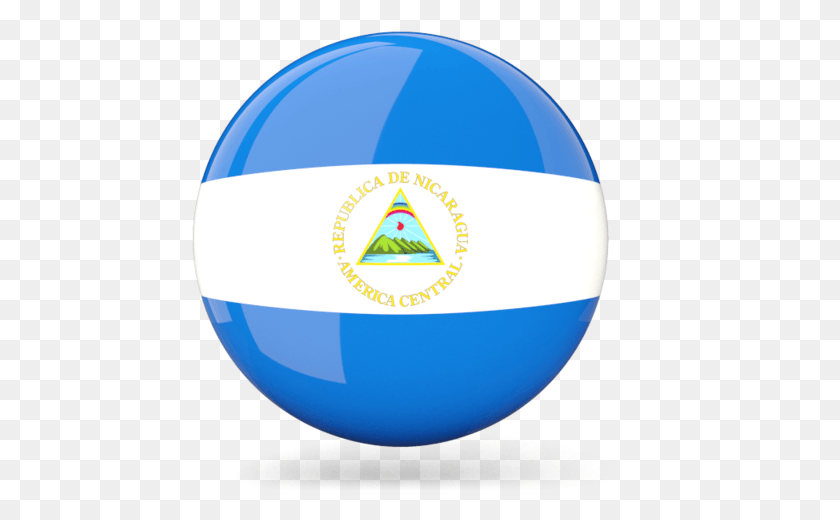 458x460 Flag Of Nicaragua Syria Flag Icon, Sphere, Ball, Logo HD PNG Download