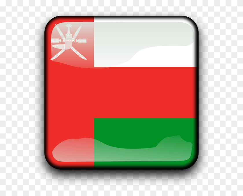 619x619 Flag Of Oman, First Aid, Text, Label HD PNG Download