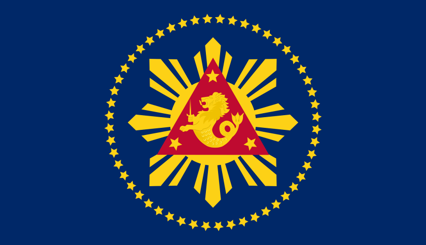 1920x1104 Flag Of The President Of The Philippines 1951 1965 Clipart, Logo, Emblem, Symbol PNG