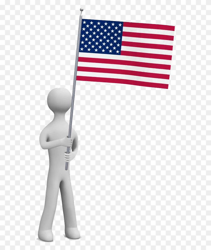 556x938 Флаг Сша, Символ, Американский Флаг, Человек Hd Png Скачать