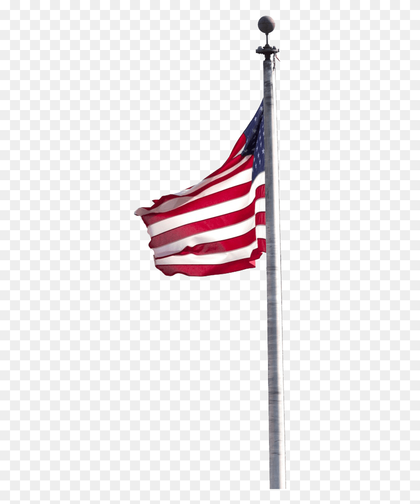 307x947 Flag Of The United States, Symbol, American Flag HD PNG Download