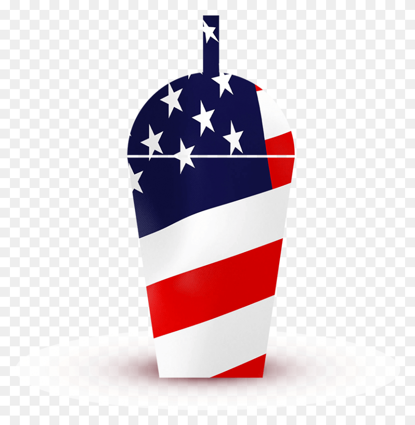 809x829 Flag Of The United States, Lamp, Pottery HD PNG Download