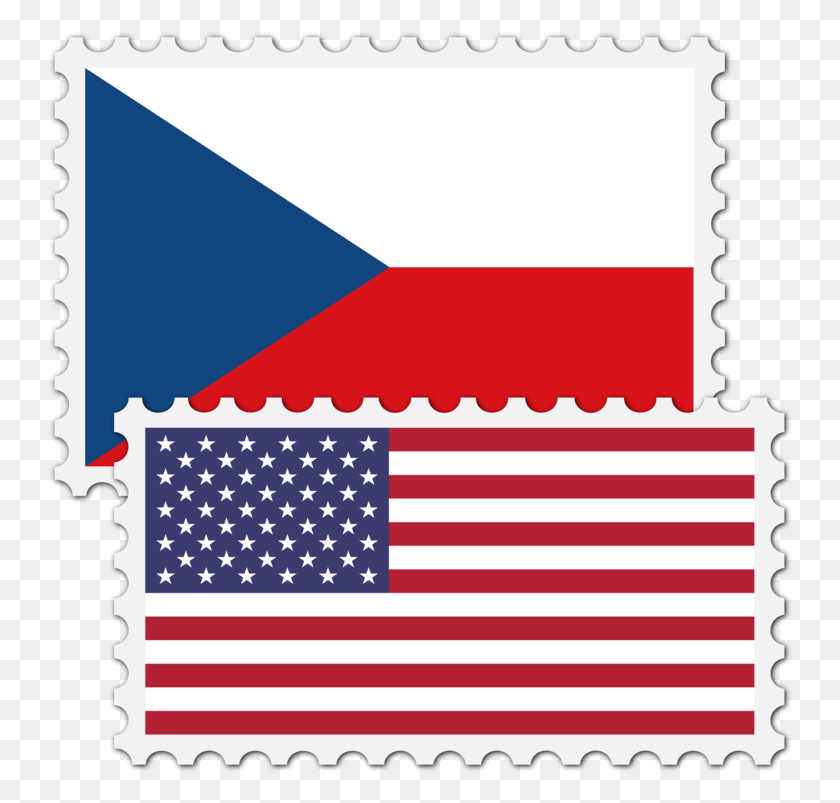 744x743 Flag Of The United States T Shirt Independence Day Translator English To Indonesia, Postage Stamp, Envelope, Mail HD PNG Download