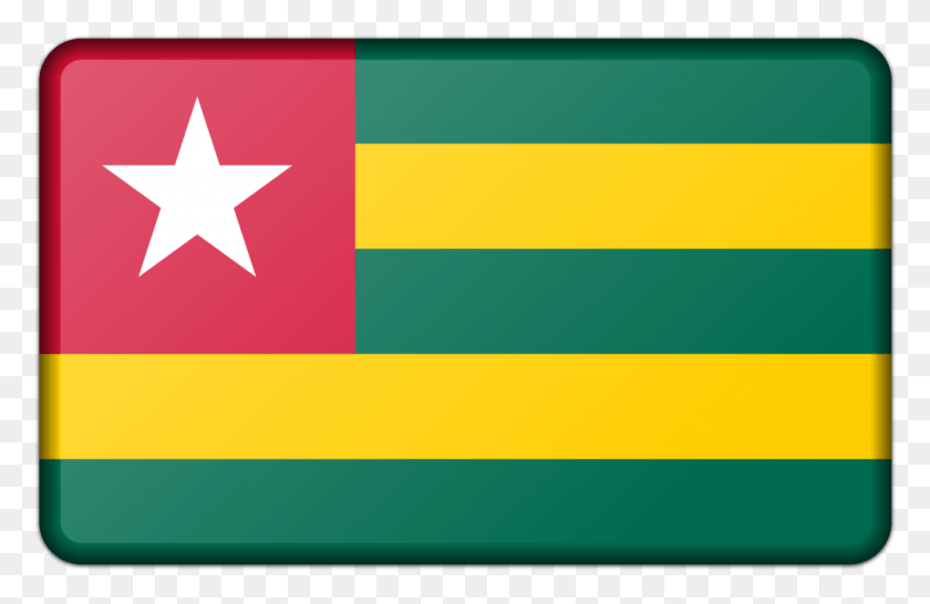 1025x639 Flag Of Togo Puerto Rico Clothing Vietnam, Symbol, Star Symbol HD PNG Download