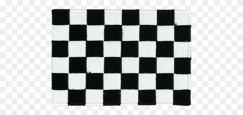 485x337 Flag Patch Checkered Checkered Racing Flag, Rug, Tablecloth, Pattern HD PNG Download