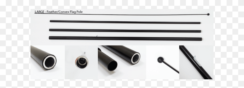 631x245 Flag Pole Set With Stake Exhaust System, Cooktop, Indoors, Arrow HD PNG Download