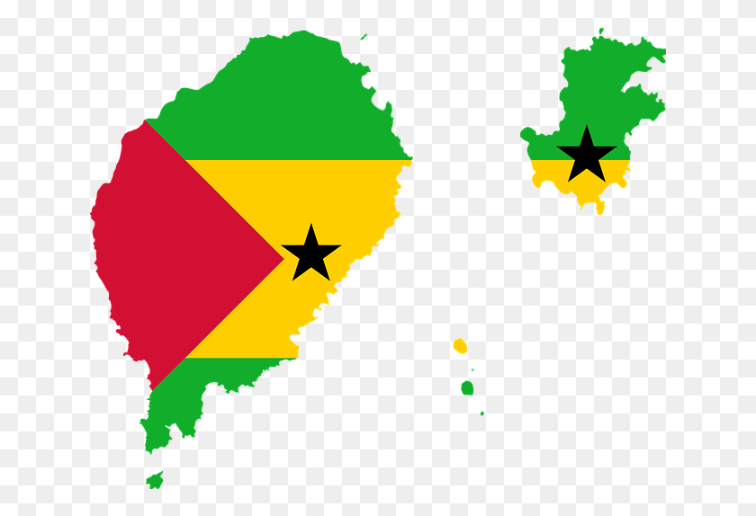 640x514 Bandera De Santo Tomé Príncipe Png / Bandera Png