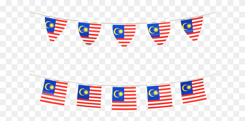 641x354 Flags Banner Long Malaysia Flag, Symbol, Label, Text HD PNG Download