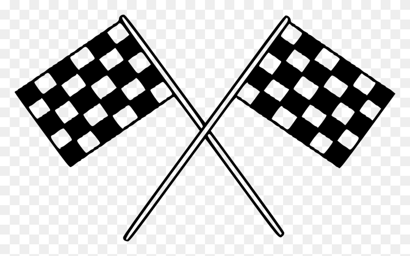 1280x763 Flags Checkered Finish Racing Image Race Flags Clip Art, Gray, World Of Warcraft HD PNG Download