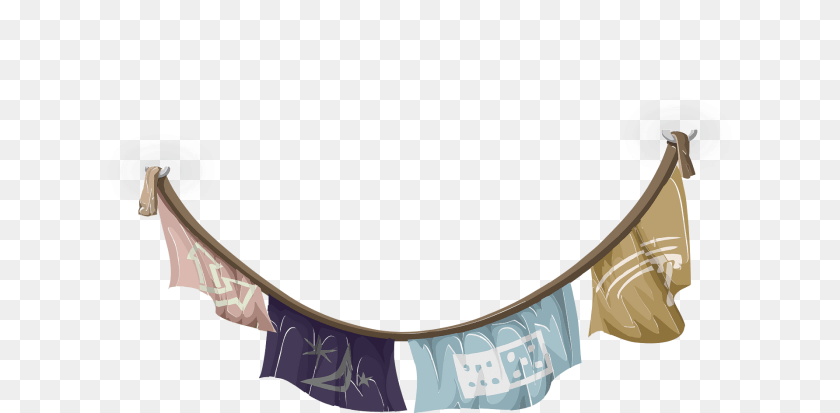Flags Garland Decor Clipart, Furniture Transparent PNG