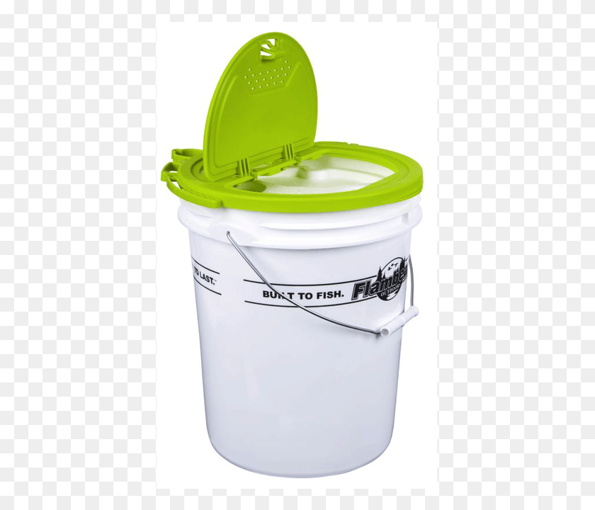 401x660 Flambeau 5 Gallon Insulated Minnow Bucket Plastic, Mixer, Appliance, Paint Container HD PNG Download