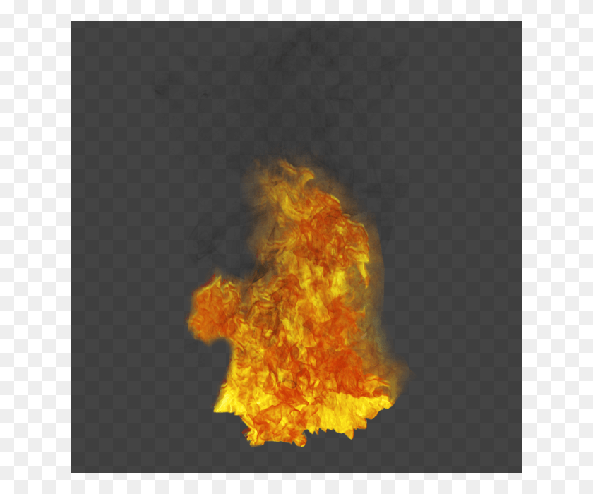 640x640 Flame, Fire, Bonfire HD PNG Download