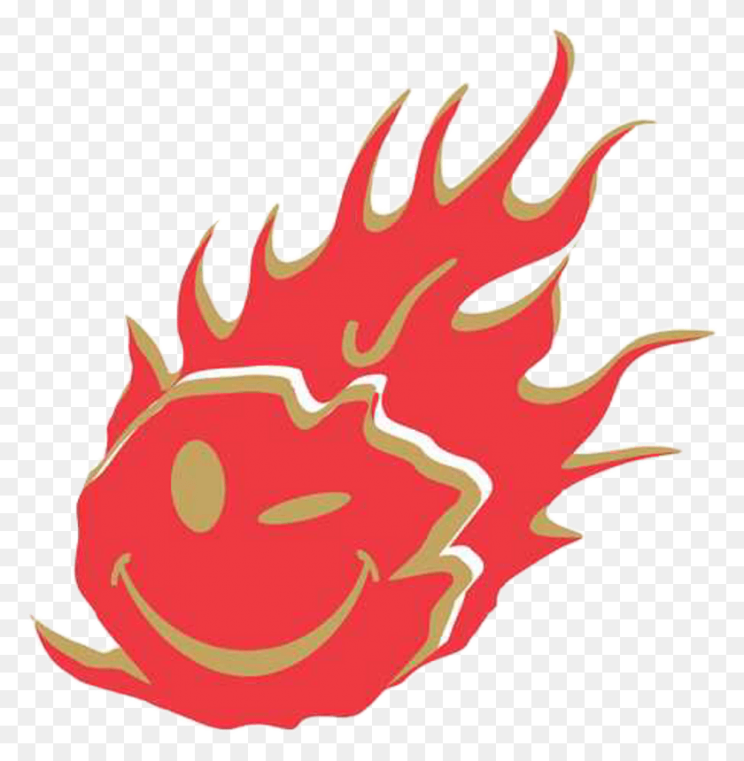 1024x1051 Flame Ball Kevin Harvick Emoji, Sea Life, Animal, Invertebrate HD PNG Download