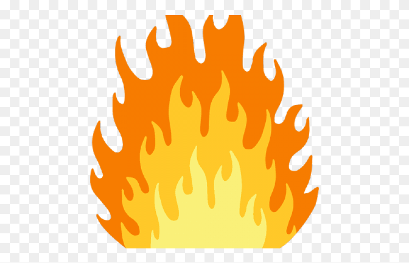 477x481 Flame Cartoon Fire, Fire, Bonfire HD PNG Download