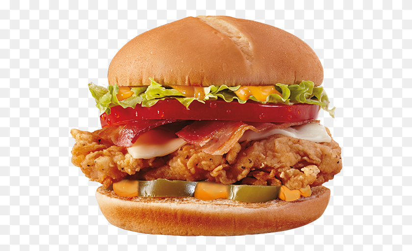 556x453 Flamethrower Crispy Chicken Burger Chicken Burgers, Food, Hot Dog HD PNG Download