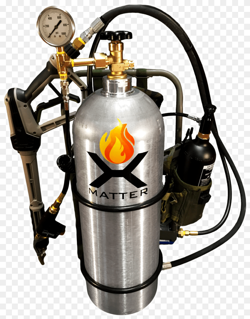 Flamethrower Dual Tank, Cylinder, Ammunition, Grenade, Weapon Sticker PNG