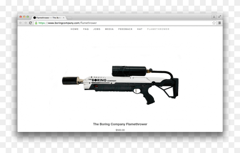 1256x771 Flamethrower Transparent Boring Company Elon Musks Flame Thrower, Shotgun, Gun, Weapon HD PNG Download