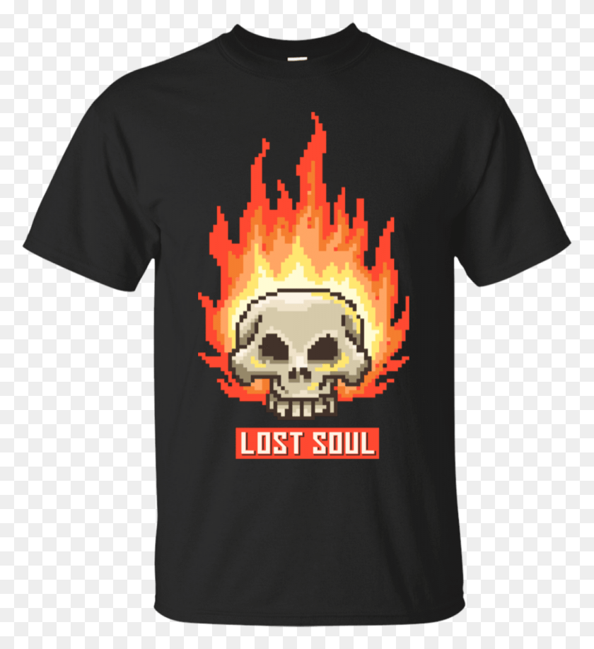 1039x1144 Flaming Skull Obscura Shirt, Clothing, Apparel, T-shirt HD PNG Download