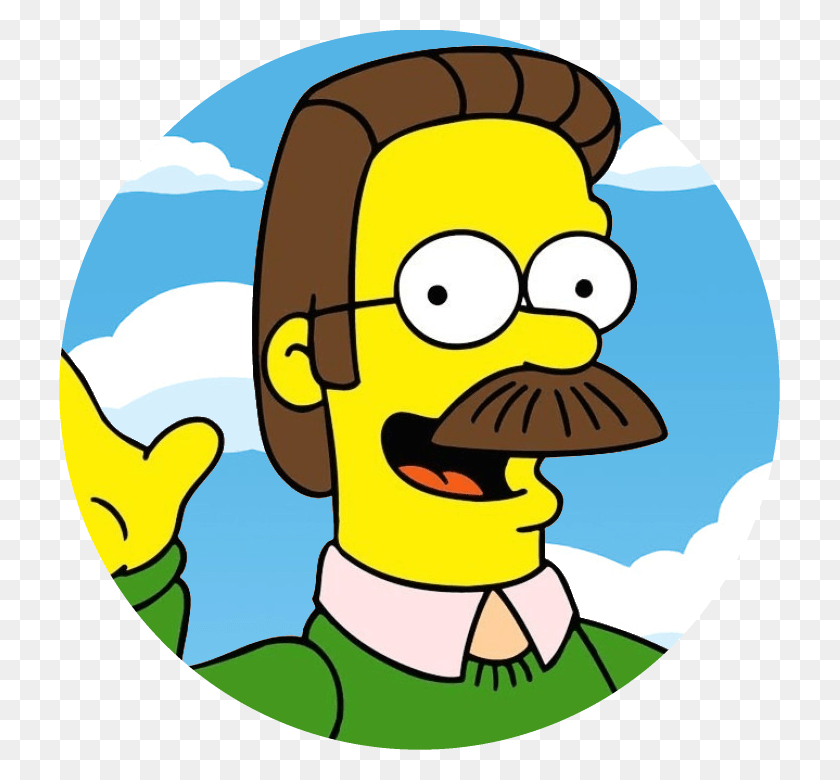 721x720 Flandersbot Okilly Dokilly Flanders, Graphics, Plant HD PNG Download