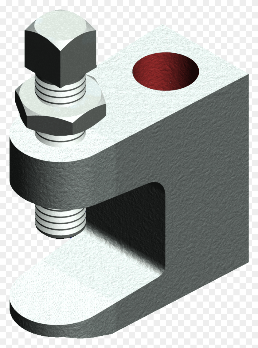 861x1183 Flange Clamp C Clamp, Tool, Rug HD PNG Download