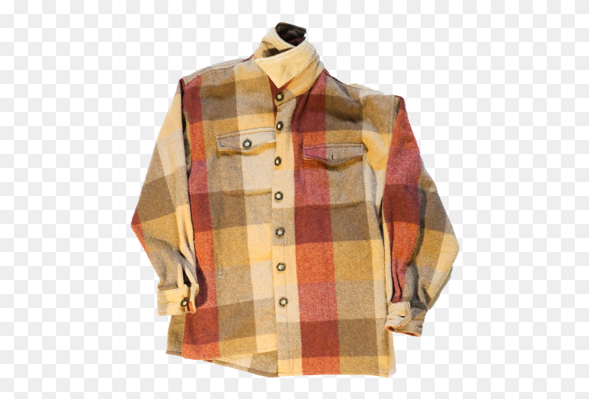 473x510 Flannel Front Blouse, Clothing, Apparel, Shirt Descargar Hd Png