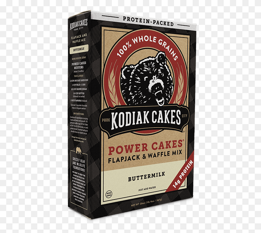 428x691 Flapjack Amp Waffle Mix Kodiak Cakes Muffin Mix, Beer, Alcohol, Beverage HD PNG Download