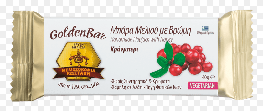 868x329 Flapjack Cranberry 40 Honey Frutti Di Bosco, Текст, Растение, Бумага Hd Png Скачать