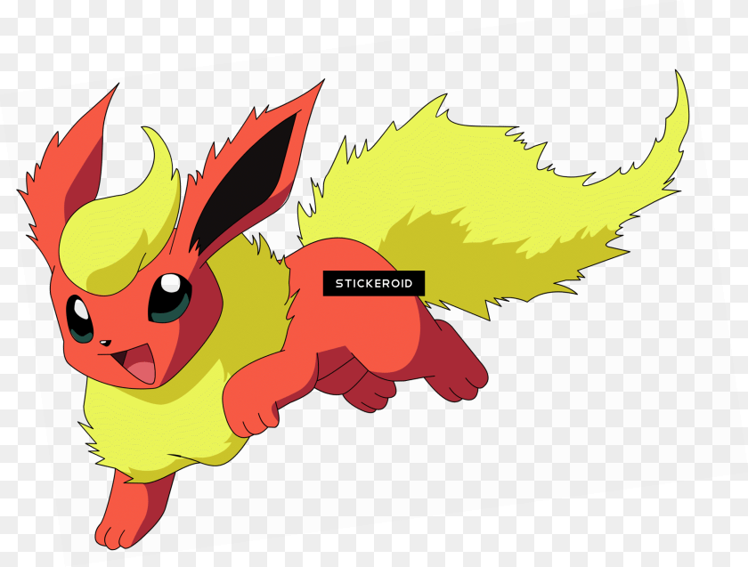 2642x2005 Flareon Pokemon, Baby, Person Clipart PNG