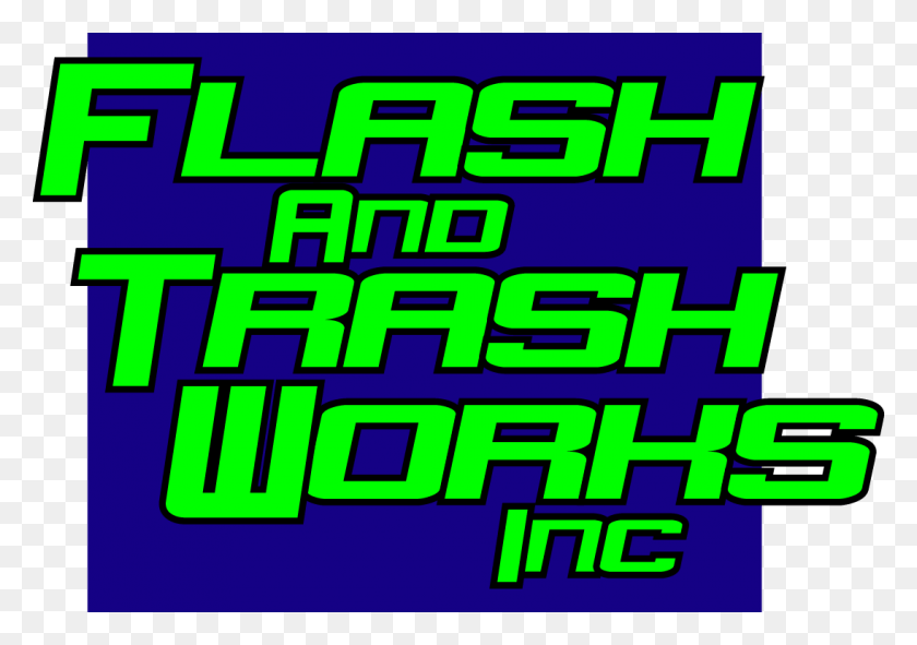 1095x746 Flash And Trash Works Inc, Текст, Pac Man Hd Png Скачать