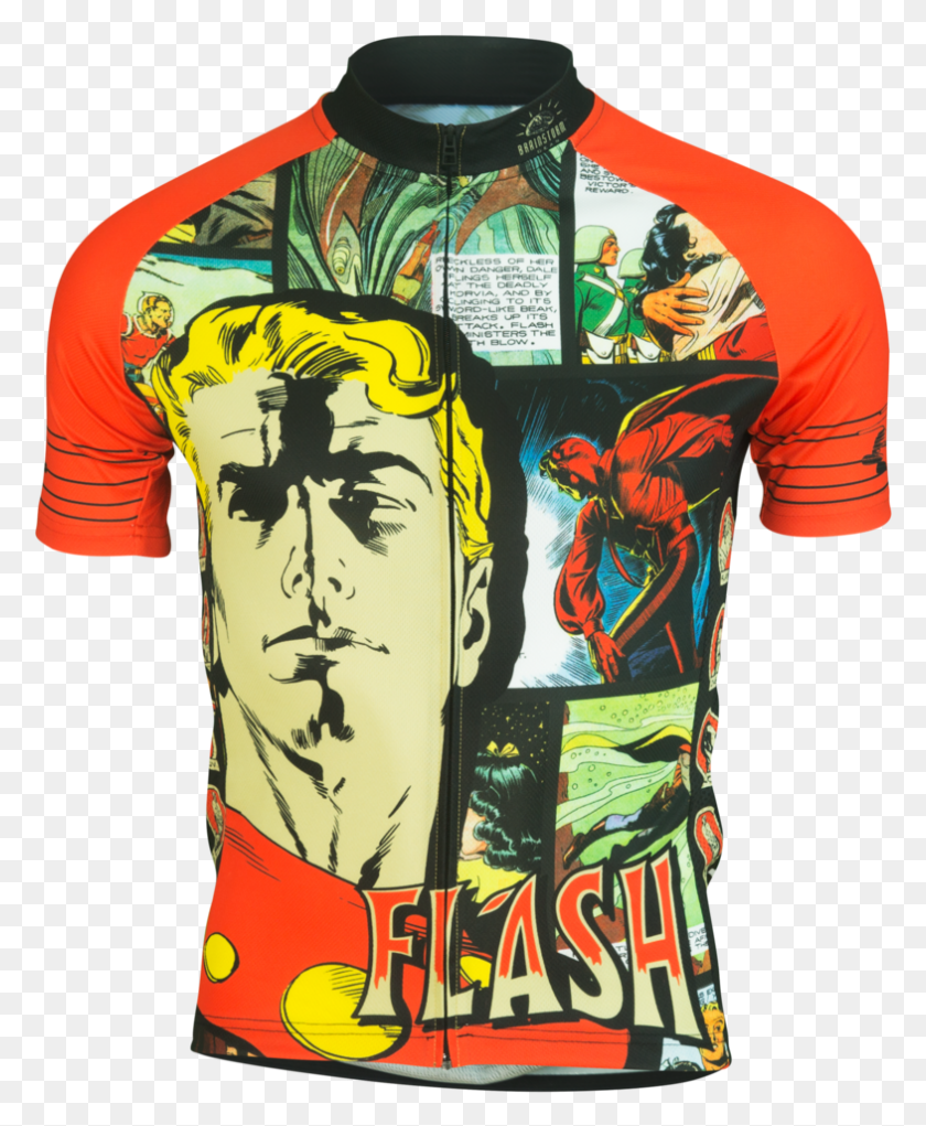 785x968 Flash Gordon Cycling, Clothing, Apparel, Shirt HD PNG Download