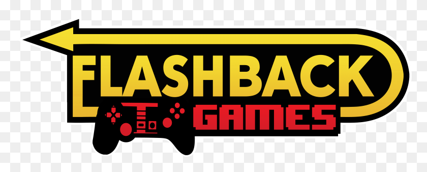7522x2687 Flashback Games Flashback Games, Text, Label, Number HD PNG Download