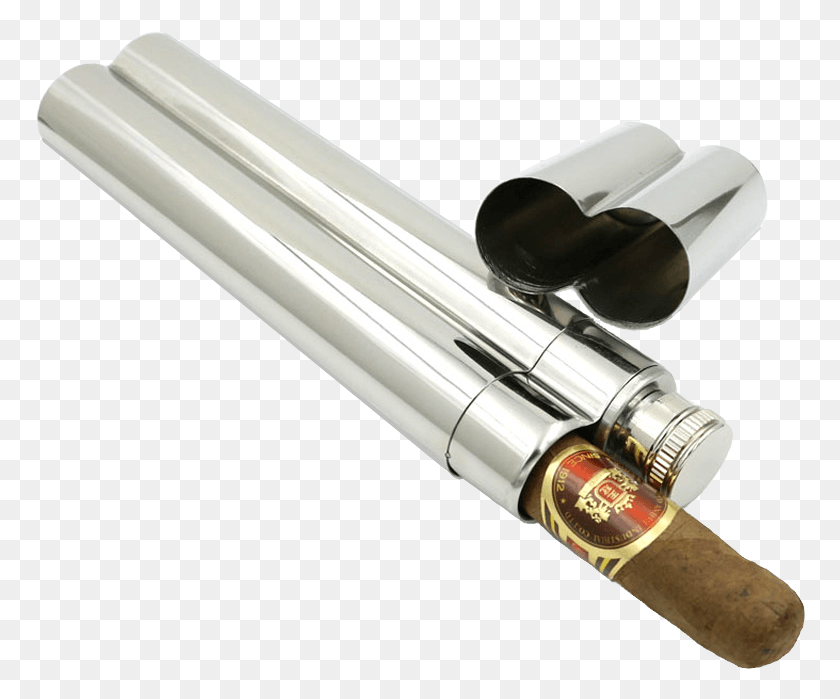 771x639 Flask And Cigar Tube Combo Gentlemen39s Company Puro Mataras, Pen, Fountain Pen HD PNG Download