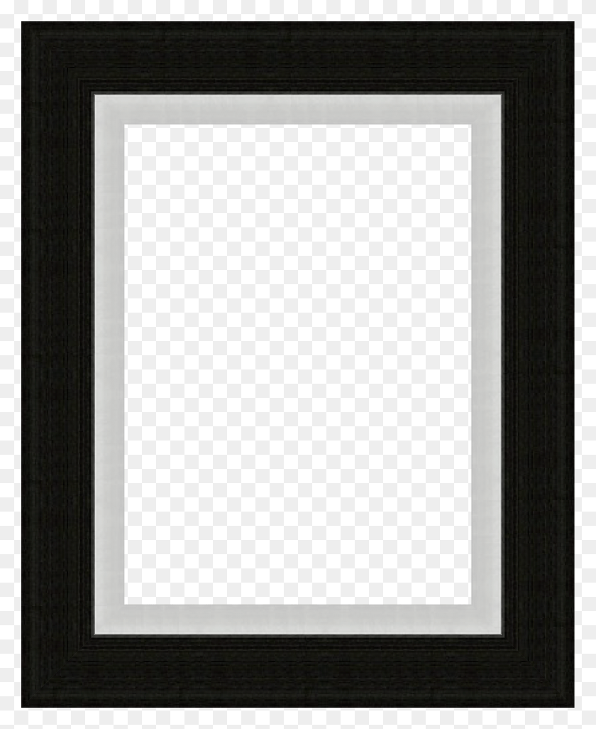 2470x3059 Flat Black Brushed Silver Picture Frame, Mirror, Rug, Cabinet HD PNG Download
