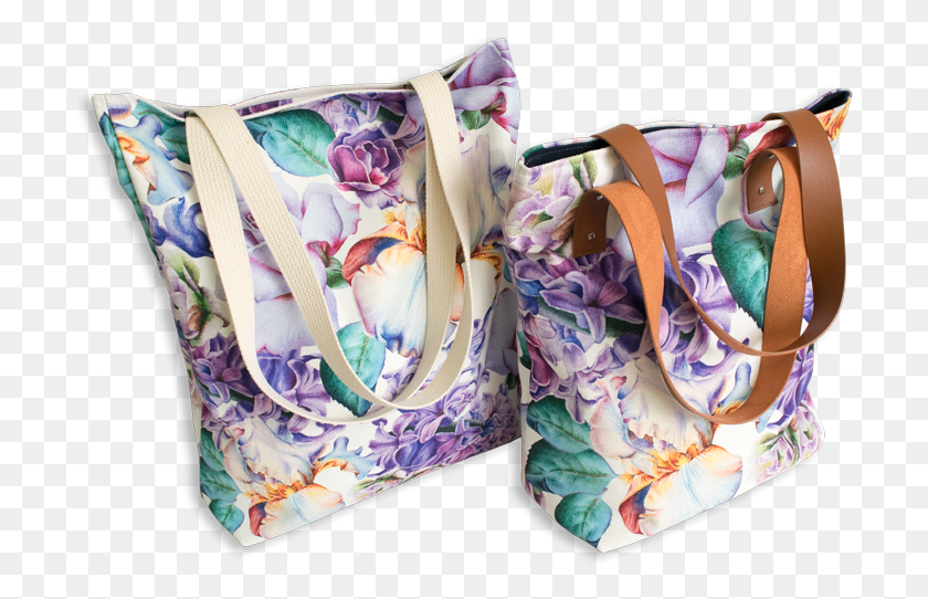 705x482 Flat Custom Printed Tote Bags Bags Custom Print, Diaper, Bag, Handbag HD PNG Download