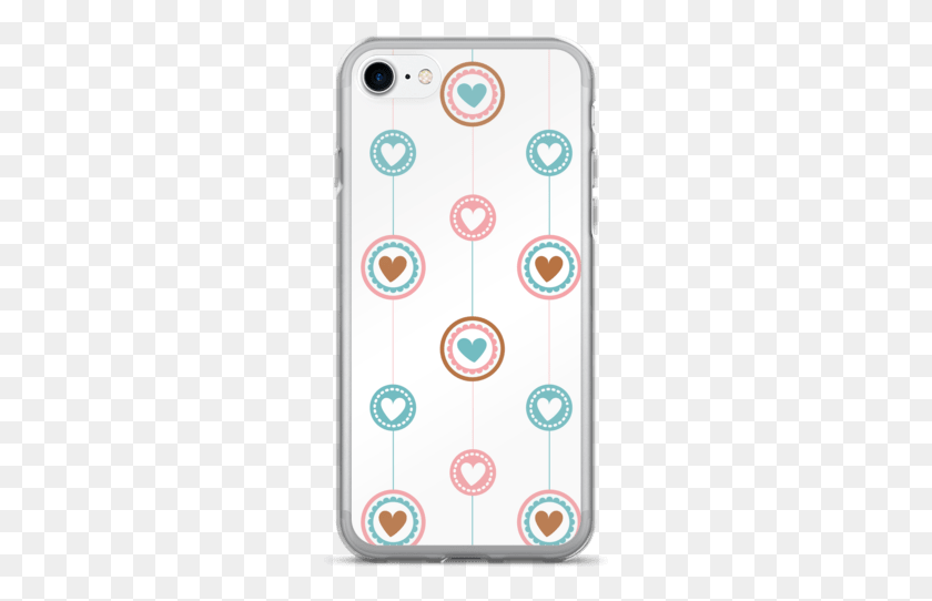 257x482 Flat Design Lines And Hearts For Iphone 77 Plus Case Iphone, Mobile Phone, Phone, Electronics HD PNG Download