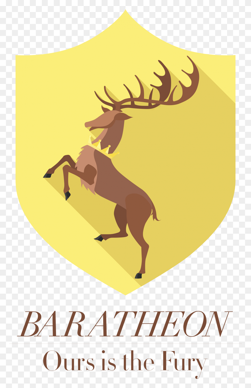 1484x2351 Flat Icon Versions Of The Sigils Of The Great Houses Game Of Thrones House Logos Baratheon, Poster, Advertisement, Mammal HD PNG Download