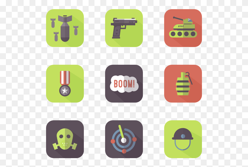 529x505 Flat Icon War, Text, Label, Number HD PNG Download