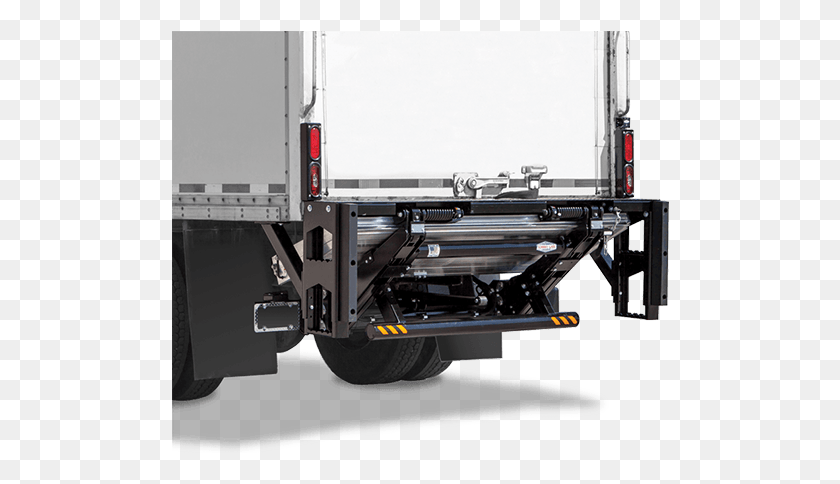 498x424 Flatbed And Van Tuck Under Liftgate, Truck, Vehicle, Transportation HD PNG Download