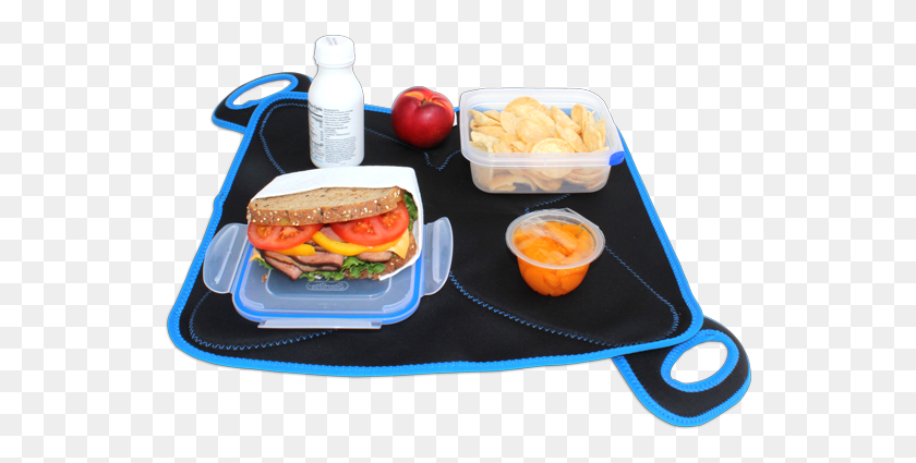 540x365 Flatbox Blueblack Open Breakfast Sandwich, Burger, Food, Lunch HD PNG Download